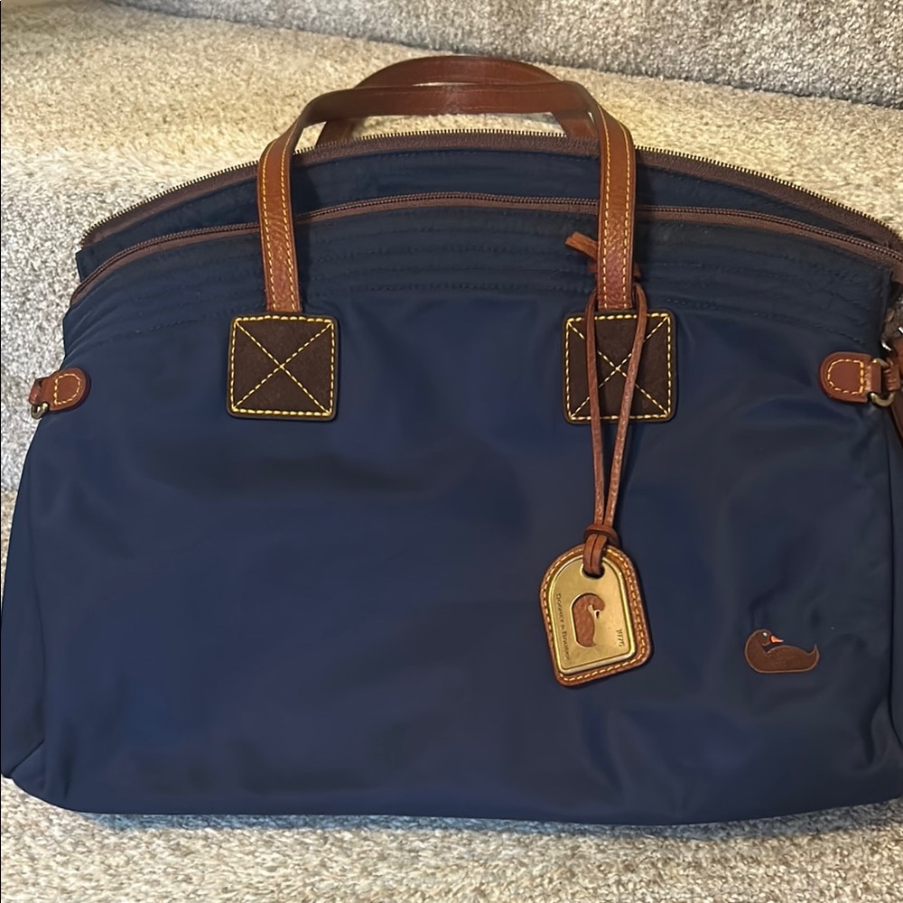 Dooney&Bourke, Inc. Nylon Bag Navy & Brown
